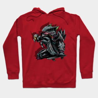 comics style alien Boss Hoodie